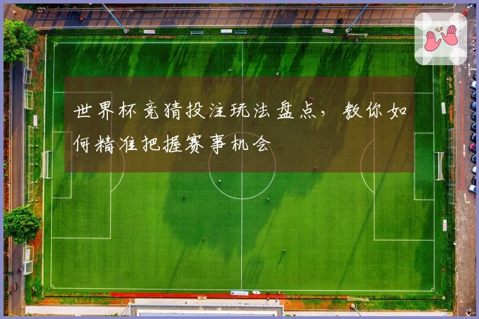 世界杯竞猜投注玩法盘点，教你如何精准把握赛事机会