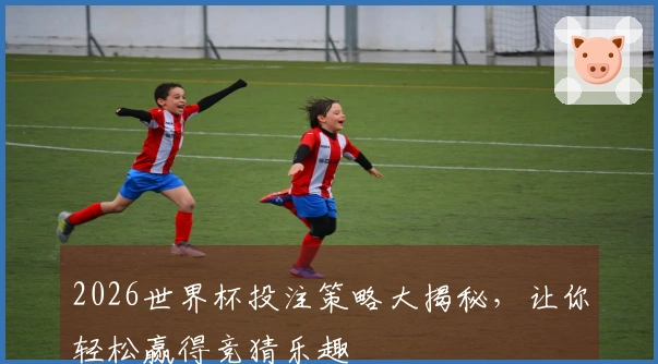 2026世界杯投注策略大揭秘，让你轻松赢得竞猜乐趣